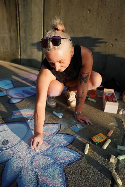 Chalk the Walk is the theme for Downtown Canton Partnership's June First Friday.